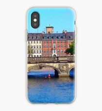 “Beautiful Copenhagen”, Photo / Digital Painting iPhone Case