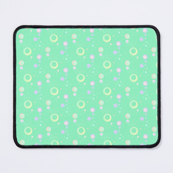 Item preview, light green circles pattern | Pastel green pink colors dot pattern designed and sold by lausn.