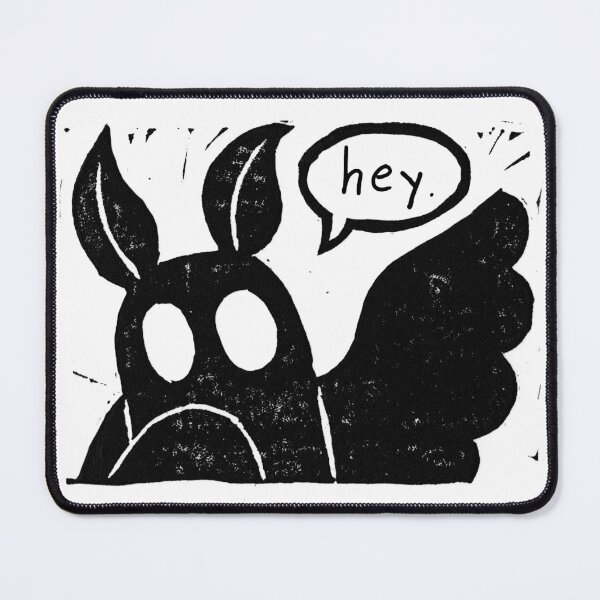 Item preview, Hey. Mothman Speech Bubble designed and sold by DashMakesArt.