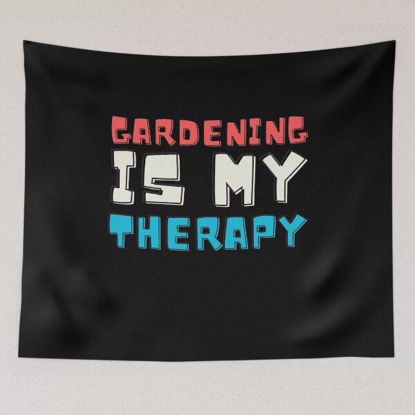 Item preview, Gardening is my therapy designed and sold by GartenIdeen.