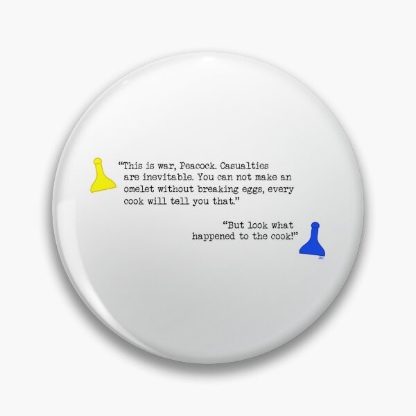Item preview, Clue The Cook Quote designed and sold by SpectreSparkC.