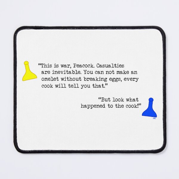 Item preview, Clue The Cook Quote designed and sold by SpectreSparkC.