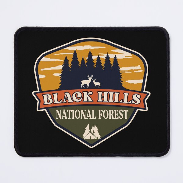 Item preview, Black Hills National Forest designed and sold by graphic-map.