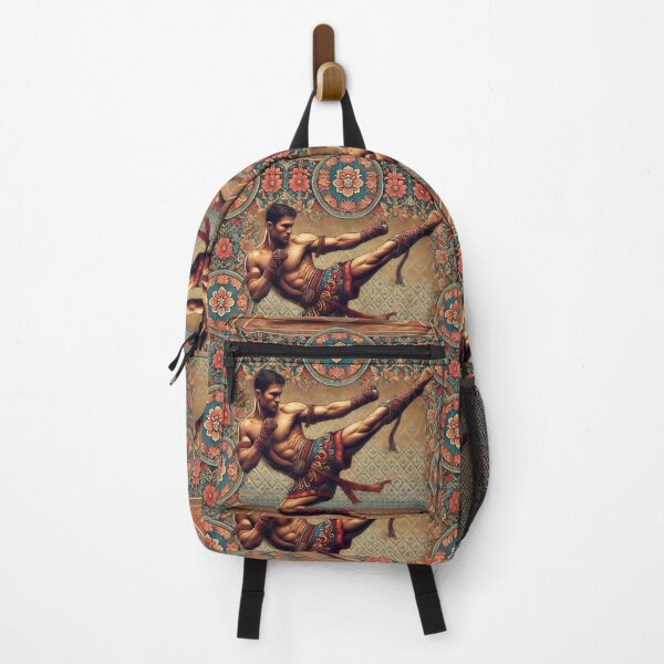 Item preview, Dynamic Elegance: Muay Thai in Traditional Style. designed and sold by NutSkyArt.