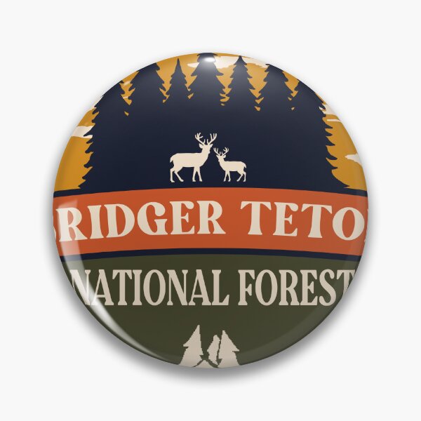 Item preview, Bridger Teton National Forest designed and sold by graphic-map.