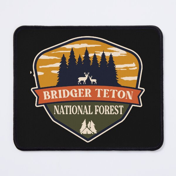 Item preview, Bridger Teton National Forest designed and sold by graphic-map.