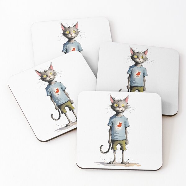 Item preview, Quirky Cat designed and sold by My Secret Monster.