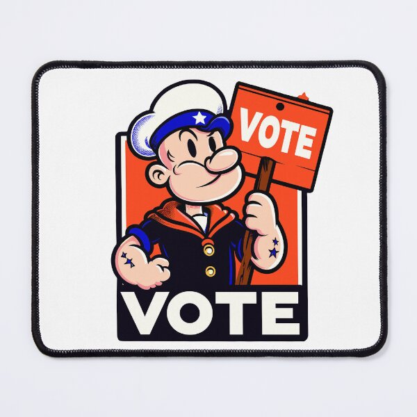 Item preview, Popeye Vote Design! designed and sold by Artbyminga.