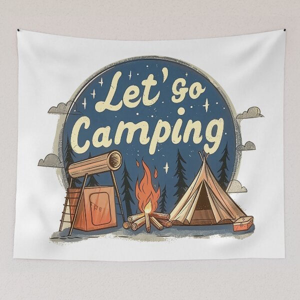 Item preview, Let's go camping 02 designed and sold by Nufauna.