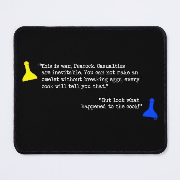 Item preview, Clue The Cook Quote designed and sold by SpectreSparkC.
