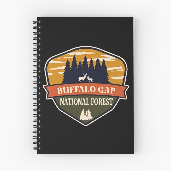 Item preview, Buffalo Gap National Grassland designed and sold by graphic-map.