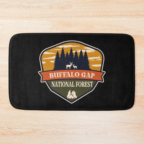 Item preview, Buffalo Gap National Grassland designed and sold by graphic-map.