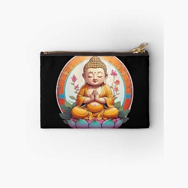 Item preview, Cute Tiny Buddha Seated In A Meditative Pose On a Lotus designed and sold by We-Ai-Art.