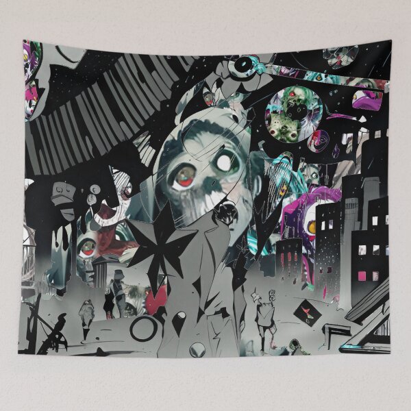 Item preview, Abstract horror designed and sold by Glenbobagins.