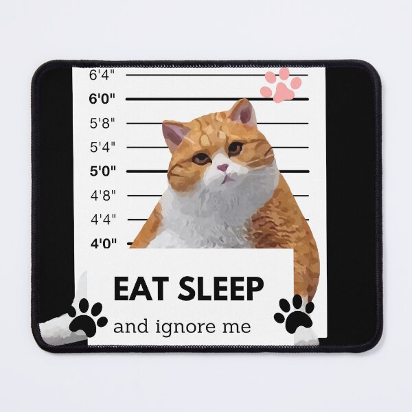 Item preview, Cat Under Arrest for Ignoring Me designed and sold by WITCHAYA$$.