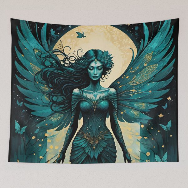Item preview, Mystic Moonlit Fae designed and sold by LyssasMindArt.