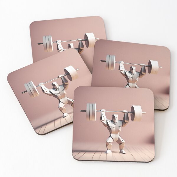 Item preview, Origami Art - Strength and Precision: The Art of Weightlifting designed and sold by ArtfulFolds.