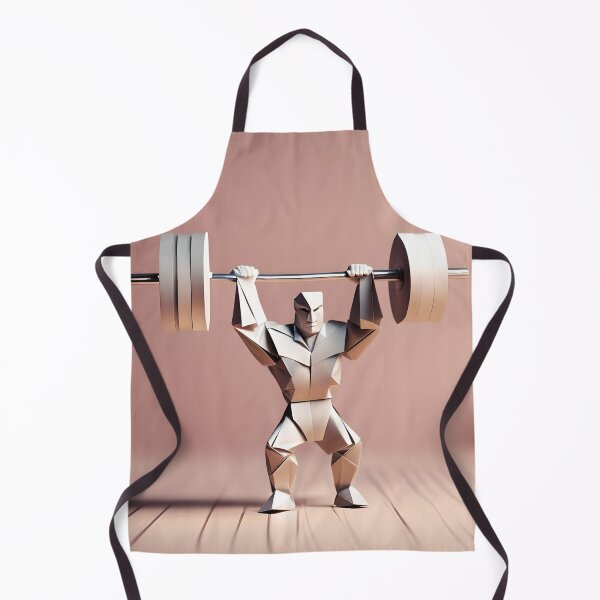 Item preview, Origami Art - Strength and Precision: The Art of Weightlifting designed and sold by ArtfulFolds.
