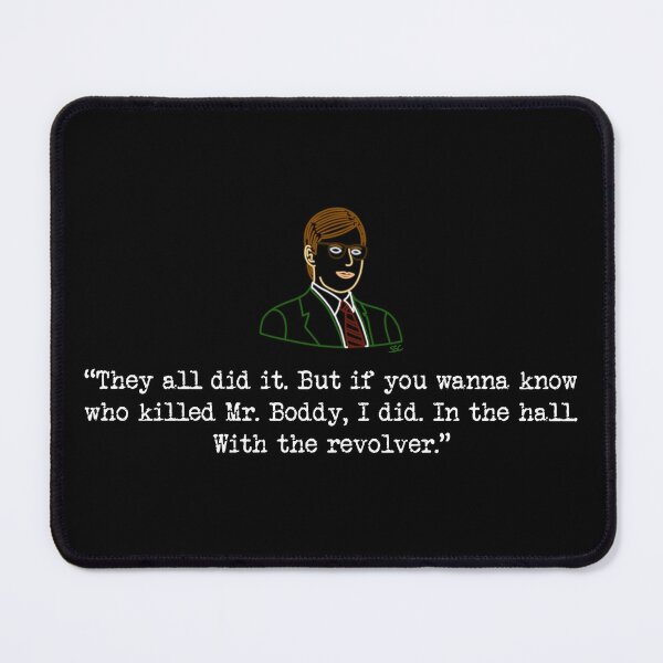Item preview, Clue Ending Quote designed and sold by SpectreSparkC.