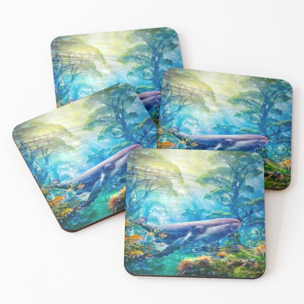 Item preview, Whale's Dream: Enchanted Underwater Forest designed and sold by Ilona Abou-Zolof.