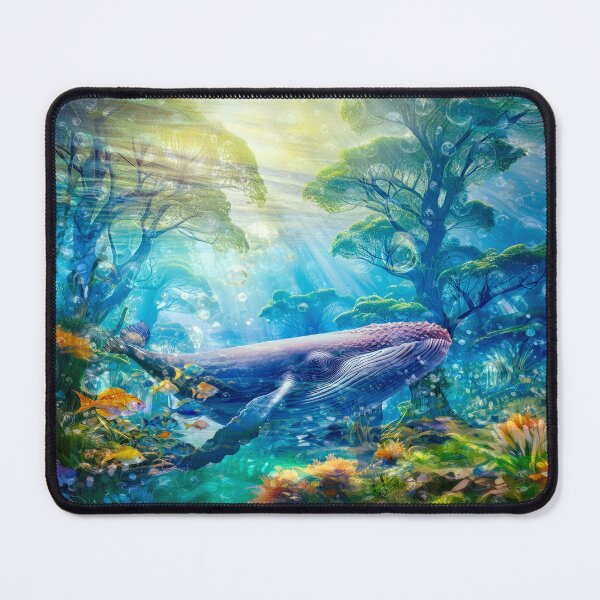 Item preview, Whale's Dream: Enchanted Underwater Forest designed and sold by Ilona Abou-Zolof.