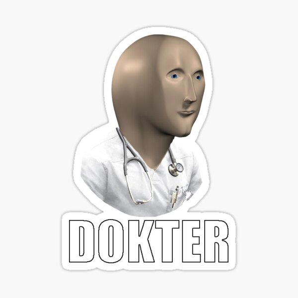 Artikel-Vorschau von Schaufensterpuppen-Meme zum Vatertag - Doktor Sticker, designt und verkauft von Dappa Designs.