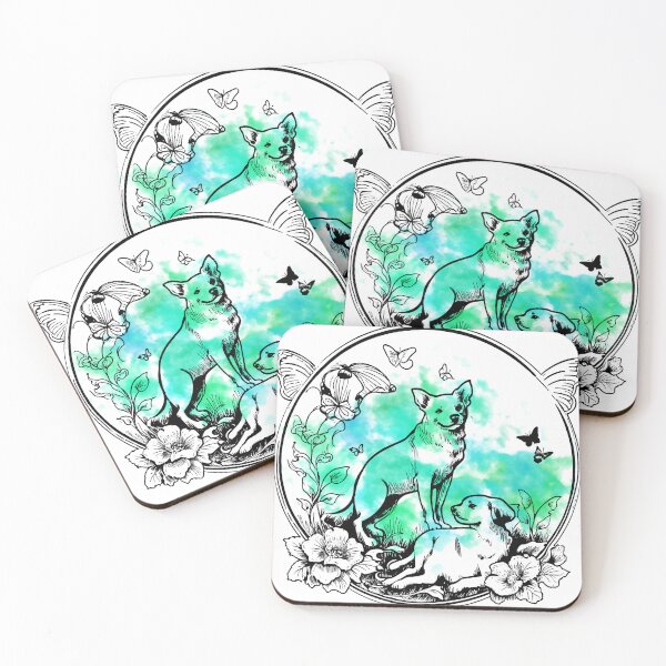Item preview, Two dogs chilling in nature designed and sold by eMShoper.