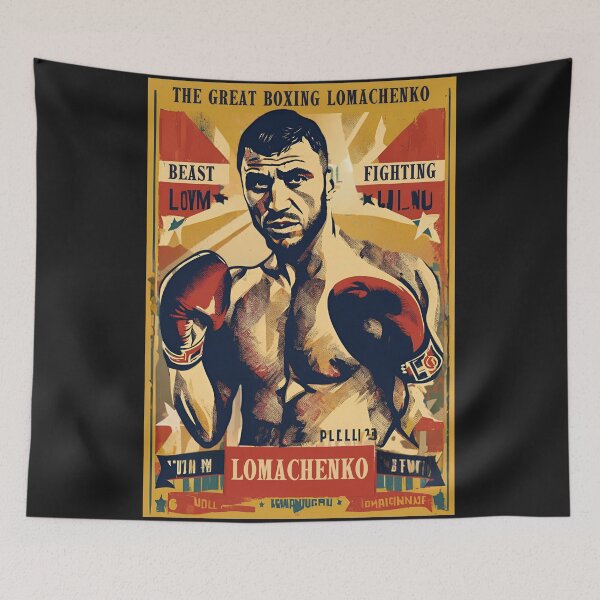 Item preview, Great Street Art Vintage Boxing Lomachenko Vasiliy Boxing King designed and sold by FociCreate.
