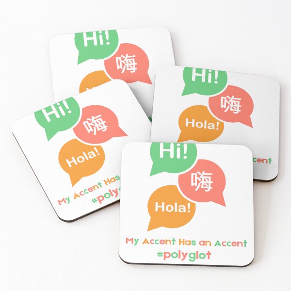 Item preview, Polyglot - My Accent Has an Accent designed and sold by bojanaprinting.