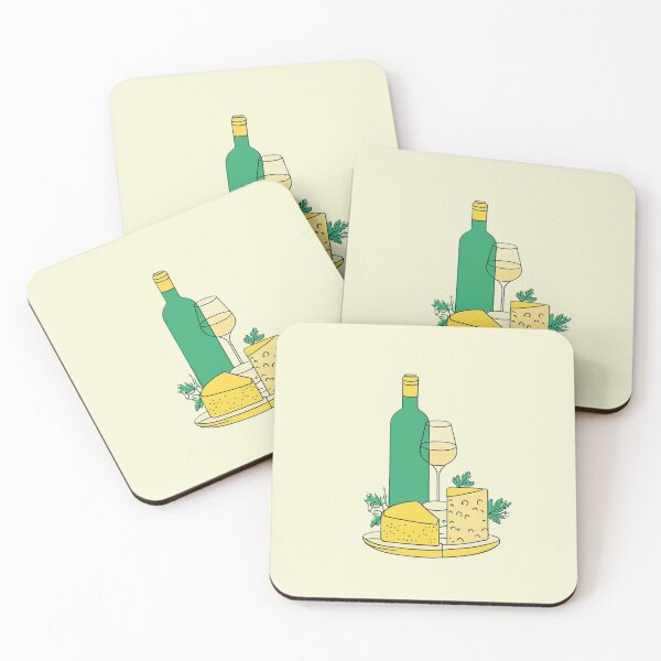 Item preview, wine and cheese Illustration designed and sold by ilomuilo.