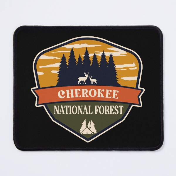 Item preview, Cherokee National Forest designed and sold by graphic-map.