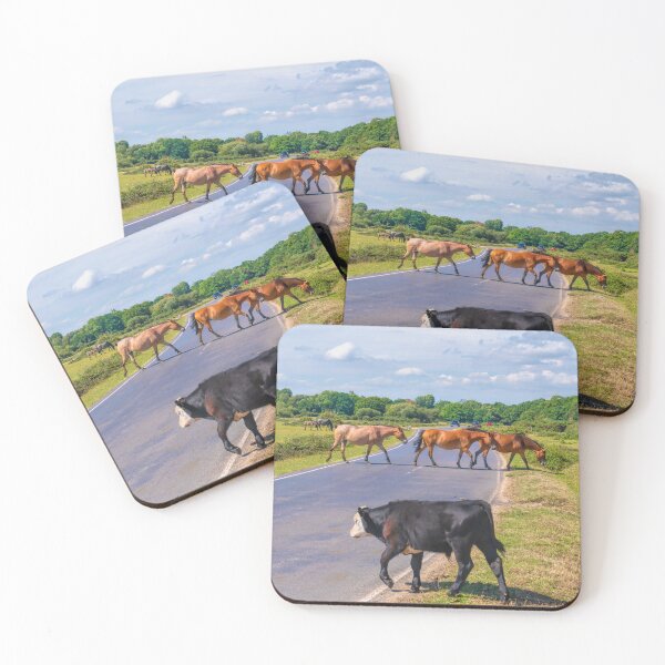 Item preview, The New Forest Animals in National Park Hampshire England Uk designed and sold by acceleratorhams.