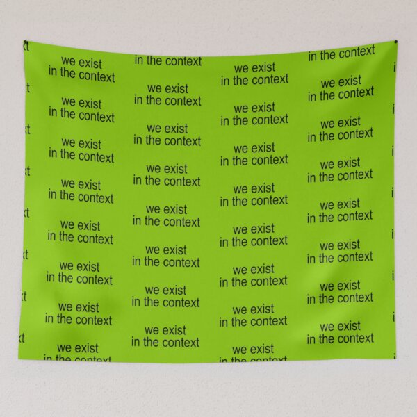Item preview, "You exist in the context" Kamala Harris Merch (no emojis) designed and sold by devinto.