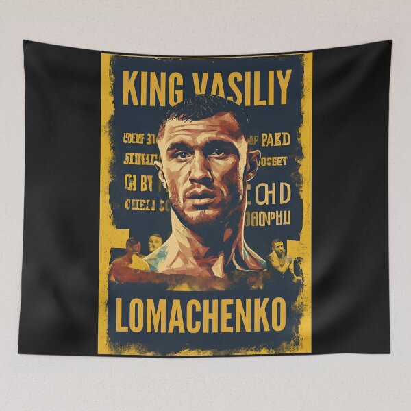 Item preview, Retro Punk Boxing Lomachenko Vasiliy Boxing King designed and sold by FociCreate.