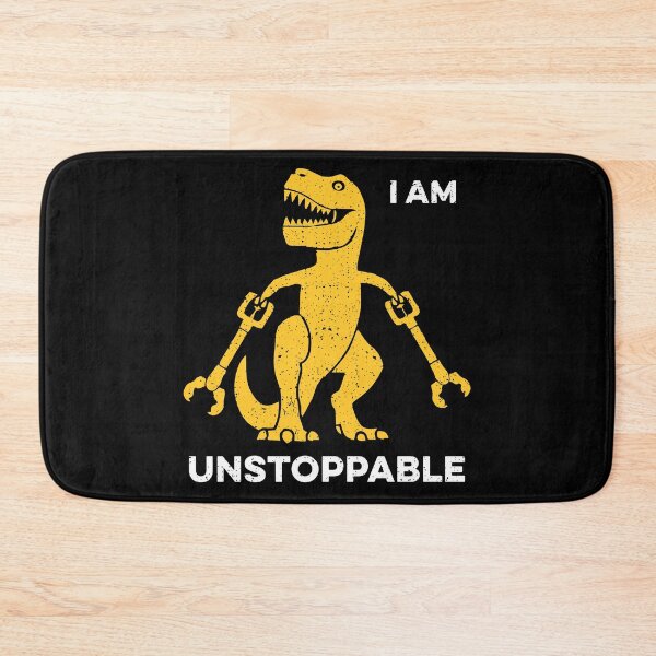 Item preview, Now I Am Unstoppable - Funny T-Rex designed and sold by zeviwanty.