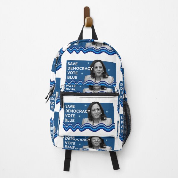 Item preview, Save Democracy Vote Blue Unique Kamala Harris Elections Design designed and sold by magentasponge.