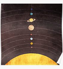 Sonnensystem Poster