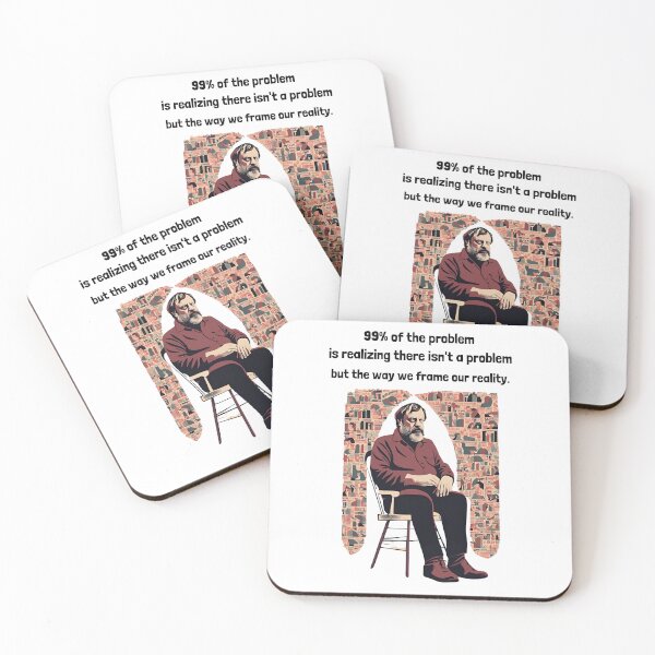 Item preview, Funny Wisdom of Slavoj Zizek Wise Words Deep ThinkingHumor designed and sold by FociCreate.