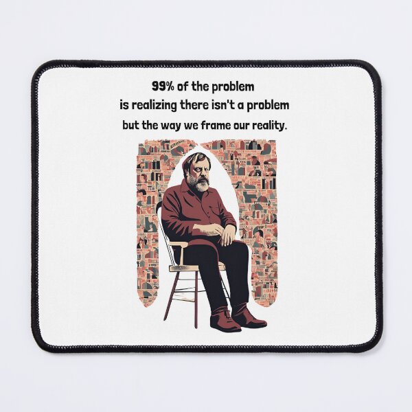 Item preview, Funny Wisdom of Slavoj Zizek Wise Words Deep ThinkingHumor designed and sold by FociCreate.