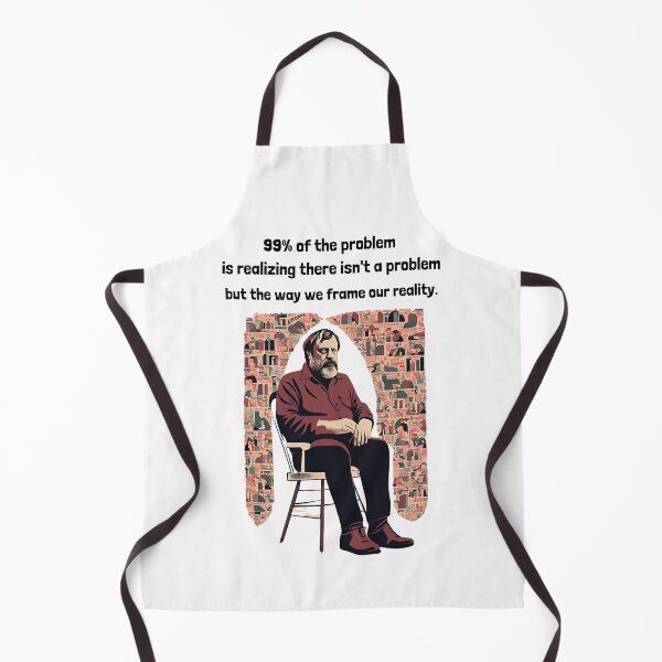 Item preview, Funny Wisdom of Slavoj Zizek Wise Words Deep ThinkingHumor designed and sold by FociCreate.