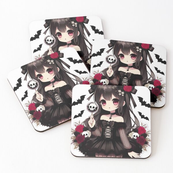 Item preview, Black dress kawaii loli Girl designed and sold by StickyGuys.