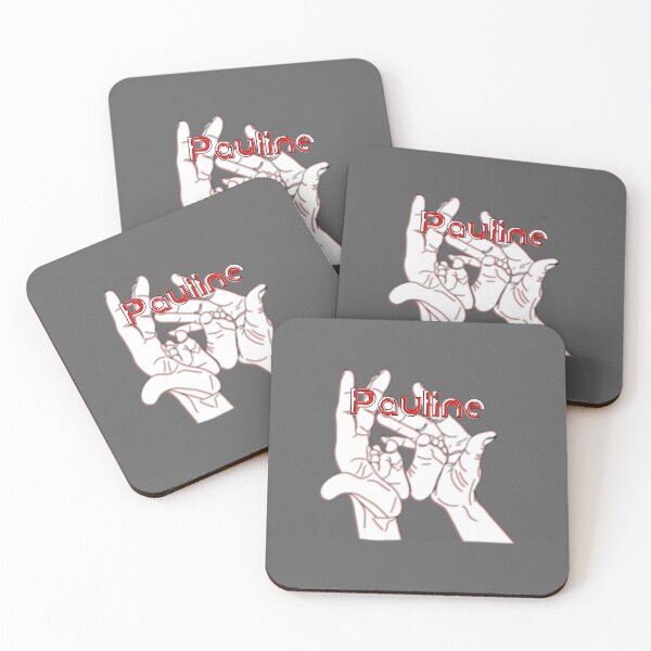 Item preview, Mother Mom holding baby feet in hands name Pauline designed and sold by 4rpixs.