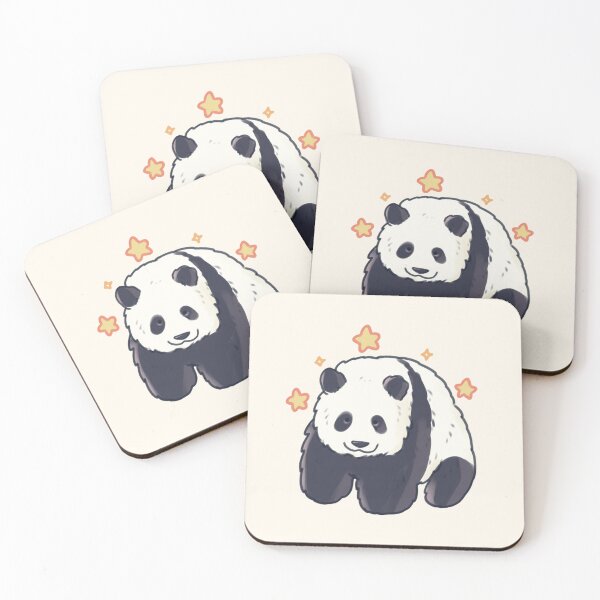 Item preview, Adorable panda bear with stars  designed and sold by Artofmayara.