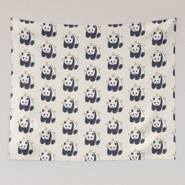 Item preview, Adorable panda bear with stars  designed and sold by Artofmayara.