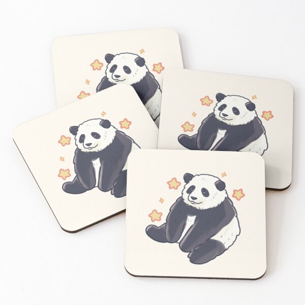 Item preview, Cute panda bear with stars  designed and sold by Artofmayara.
