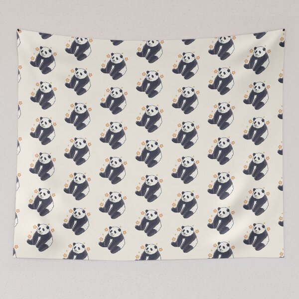 Item preview, Cute panda bear with stars  designed and sold by Artofmayara.