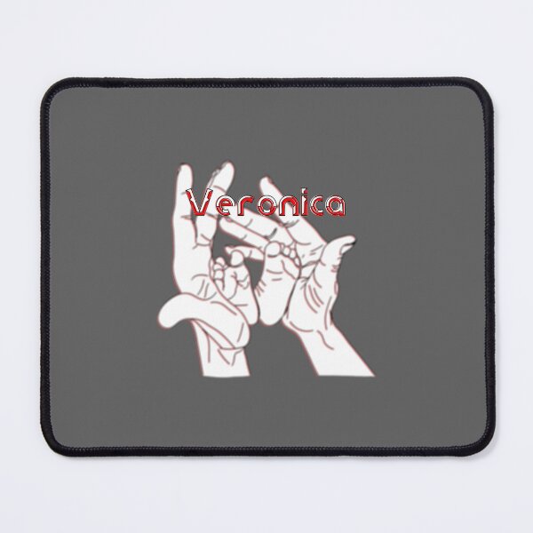 Item preview, Mother Mom holding baby feet in hands name Veronica designed and sold by 4rpixs.