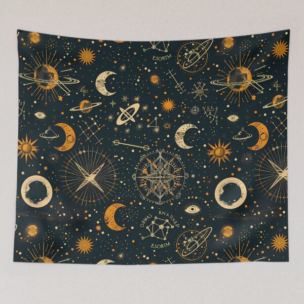 Item preview,  Dark academia astrology pattern  designed and sold by EternalScholar.