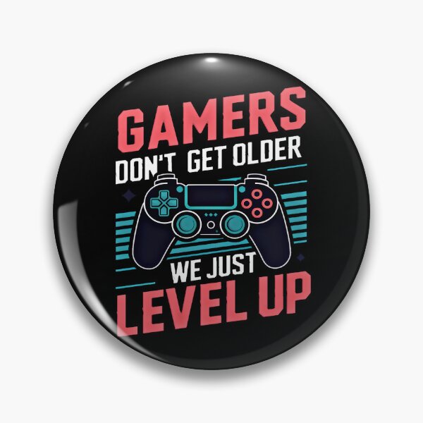 Item preview, Gamers Don't Get Older We Just Level Up designed and sold by AlphaTeez.