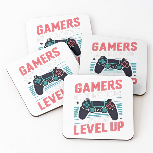 Item preview, Gamers Don't Get Older We Just Level Up designed and sold by AlphaTeez.